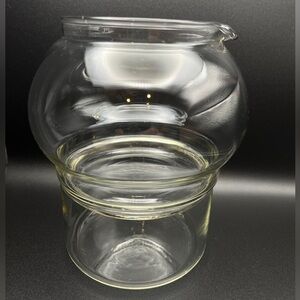 Vintage Atomic Mid-Century Stacking Juice Pitcher w/ Cup-pristine condition